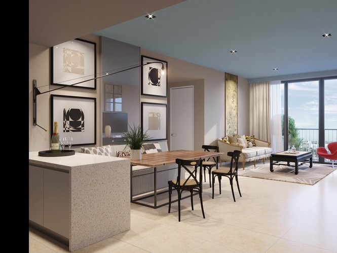 Căn hộ tại Park Kiara được thiết kế hiện đại, thông minh