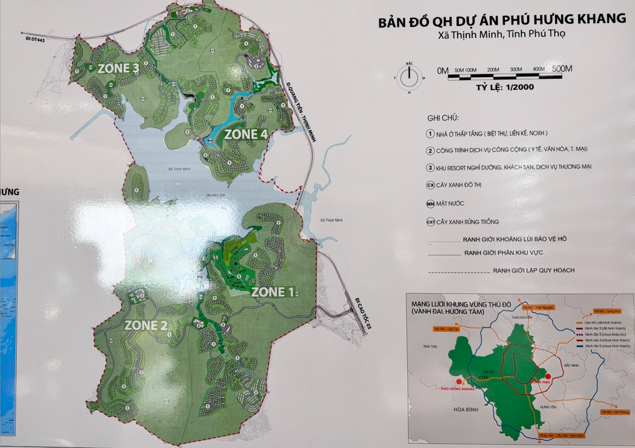 Quy hoạch tổng thể khu đô thị sinh thái Phú Hưng Khang